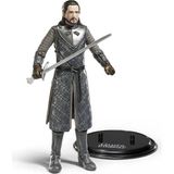 Toyfest Noble Collection- Bendyfigs Game Of Thrones- John Snow