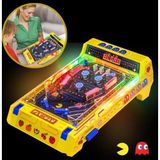 Toyfest Pac-Man™ LED Işıklı Sesli Masaüstü Pinball – Elektronik Skorlu Retro Oyun Makinesi (28x14x41 cm)