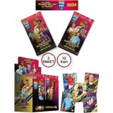Toyfest Panini Adrenalyn Fifa 365 - 2024 Official Trading Card Futbolcu Kartları Etiketi ( 2 PAKET )