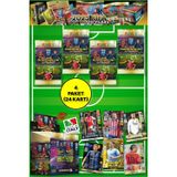 TOYFEST Panini Adrenalyn Fifa 365 - 2025 Official Trading Card Futbolcu Kartları - 4 PAKET (24 KART)