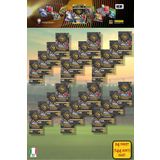 TOYFEST Panini Club World Cup 25 Futbolcu Kartları - 24’lü Paket (144 Kart)