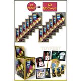 TOYFEST Panini Fifa 365 2024 Futbolcu Stickers Kartları - 12 Paket ( 60 Stickers )