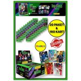 TOYFEST Panini Fifa Top Class 2024 Koleksiyonluk Futbolcu Kartları + 20 Paket (160 Adet Kart)