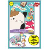 TOYFEST Panini Squishmallows Sticker Çıkartma Albüm Dergisi + 2 Paket (10 Adet Sticker)+ 1 Adet Limited Kart
