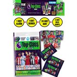TOYFEST Panini Top Class 2025 Premier League Koleksiyon Futbolcu Kartı Albüm Dergi 24 Adet Kart+2 Holo Kart