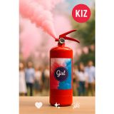 Toyfest Pembe Dumanlı Cinsiyet Belirleme Bombası – Gender Reveal Boy Smoke • Yoğun Renkli Duman Spreyi
