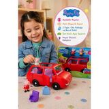 Toyfest Peppa Pig Büyük Aile Arabası Oyun Seti Figürlü Hasbro Oyuncak 22,4X13,5X27,9 cm