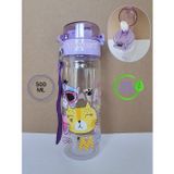 Toyfest Pipetli Suluk Matara - Kilit Kapaklı Cat Meow Kedi Temalı - 500 ML