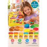 Toyfest Play-Doh Yiyecek Şekilleri Oyun Hamuru Barbekü Seti 6 Hamur 6 Kalıp Çocuk Mutfak Oyuncak Seti