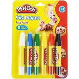 Toyfest Play-Doh Yüz Boyası 6 Renk