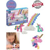 Toyfest Plus - Plus Minecraft Temalı Learn To Build Unicorns LEGO Yapı Oyuncağı ( 275 Parça ) 3908 - Renkli