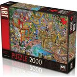Toyfest Pontcheffs Harbour 2000 Parça Puzzle