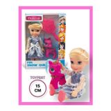 Toyfest Prenses Bebekler - SNOW QUEEN KARLAR KRALİÇESİ ELSA ve Pony - 25 CM