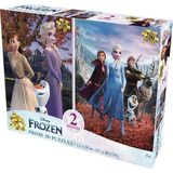 Toyfest Prime 3D Disney Frozen Ikili Puzzle 200 Parça