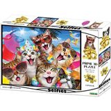Toyfest Prime 3D - Kediler Partide 500 Parça Yetişkin Puzzle