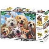 Toyfest Prime 3D - Köpek Selfie 500 Parça Yetişkin Puzzle