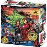 Toyfest Prime 3D Marvel Avengers Çift Taraflı Puzzle 200 Parça