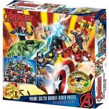Toyfest Prime 3D Marvel Avengers Çift Taraflı Puzzle 500 Parça