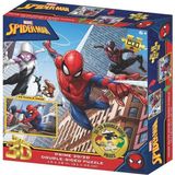 Toyfest Prime 3D Marvel Spider-Man Çift Taraflı Puzzle 200 Parça