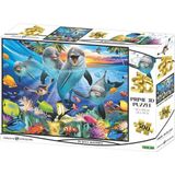 Toyfest Prime 3D - Oyuncu Yunuslar 500 Parça Yetişkin Puzzle