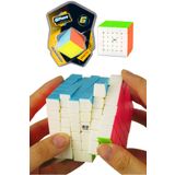 TOYFEST QY 6X6 Speed Küp Kartela Hızlı Rübik Zeka Sabır Küpü