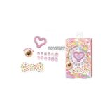 Toyfest Renkli Stickers Lı Çocuk Takma Tırnak Seti ve Toka & Bileklik
