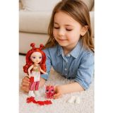 Toyfest RH Littles Gökkuşağı Perisi Apple Anderson Bebek Seti Kırmızı Saçlı Mini Kız Kardeş Oyuncak - 14 CM