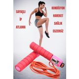 TOYFEST Sayaçlı Atlama İpi Saplı Antrenman Aleti Ip Egzersiz Evde Spor