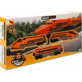 Toyfest Sesli ve Isıklı Bullet Tren Seti 15 Parça Raylı Oyuncak Tren Çocuk Için Gerçekçi Tren Seti