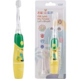 Toyfest Sevimli Dinozor Pilli Işıklı Diş Fırçası