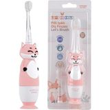Toyfest Sevimli Tilki Pilli Işıklı Diş Fırçası Pembe