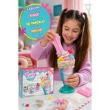 Toyfest Slimy Milkshake Slime Seti Karıştır Süsle Ez Yumuşak Oyun Hamuru Dıy Slime Oyuncak Seti