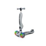 TOYFEST Smart Oturaklı 3 Tekerlekli Işıklı Scooter Bebe Gri