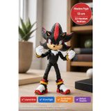 Toyfest Sonic The Hedgehog 3 Shadow Aksiyon Figürü 22 Eklemli - 13 cm