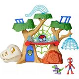 Toyfest Spidey And His Amazing Friends Marvel Spider-Man Dino Webs Treehouse
