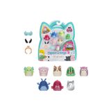 TOYFEST Squishmallows Squish-a-longs 8 Figür + Yüzük Set Seri 2 - 1 ADET