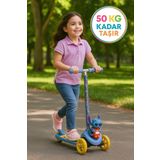 TOYFEST Stitch Figürlü 3 Tekerlekli Scooter