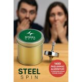 TOYFEST Stres Giderici Uzun Süre Dönebilen Profesyonel Ağır Metal Topaç - Odaklanma için Spin El Oyuncağı