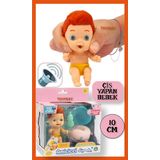 TOYFEST Su İçip Ciş Yapan Müzikli Klozet Tuvalet Ciciobello Amiccici Bebek - Eğitici Oyuncak - 10 cm - James