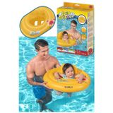 TOYFEST Swim Safe Step A Oturaklı Ayak Geçmeli Bebek Yüzme Simidi - 6 Ay - 18 Ay