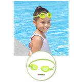 TOYFEST Swimmer UV Korumalı Deniz Havuz Çocuk Yüzücü Gözlüğü Gözlük - Yeşil - (3 - 6 Yaş Arası)