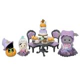Toyfest Sylvanian Families Cadılar Bayramı Sürpriz Parti Seti Iran Kedisi Kız Smokinli Kedi Bebek Gece Kedi