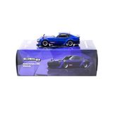 Toyfest Tarmac Works 1/64 Nissan Fairlady Z S30 Widebody Blue - Designed by Jon Sibal