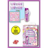 Toyfest Tokidas Bff Nail Playing Set - Unicorn Modeli Ojeli Stickerlı Çocuk Takma Tırnak Seti Güzellik Seti - N05-UNICORN-MOR - Renkli