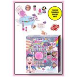 TOYFEST Tokidas Funny Makeup Playing Glow in the Dark Takma Tırnaklı Makyaj Güzellik Seti