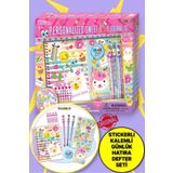 TOYFEST Tokidas Personalized Sweet D . I . Y Journal Set - Kişiye Özel Sevimli Kendin Yap Günlük Seti