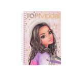 TOYFEST Top Model Pocket Tasarım Defteri Stickerlı Moda Çizim Seti