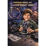 Toyfest Transformers Benzeri Mor Maket Robot Seti 456 Parça Hareketli Eklemli Standlı Oyuncak Seti