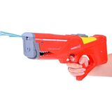 Toyfest USB ile Şarj Olabilen 550 ml Su Hazneli Uzun Menzilli Elektronik Su Tabancası 43 cm - Kırmızı - Renkli