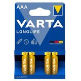 Toyfest Varta Longlife AAA 4'lü İnce Kalem Pil